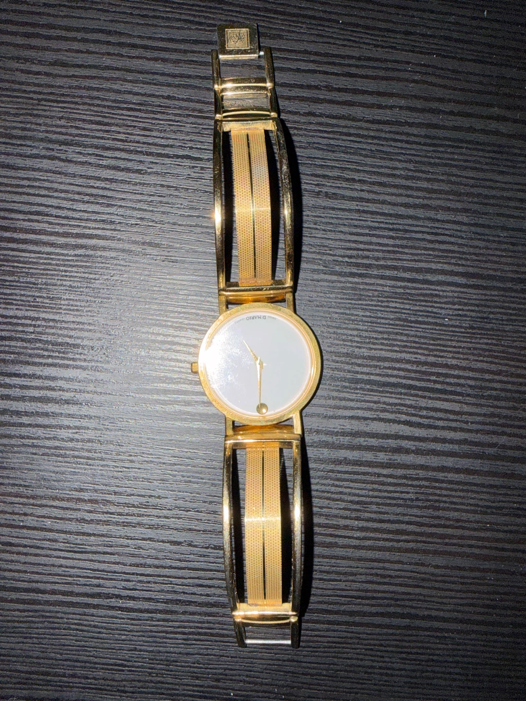 D'Mario Swiss Quartz Watch - Gold Tone - photo 2