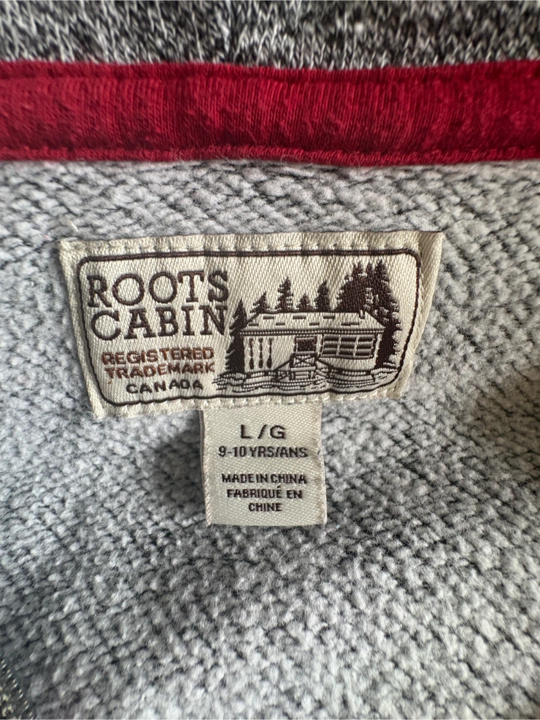 Roots Cabin Kids Large Zip Up Hoodie - photo 2