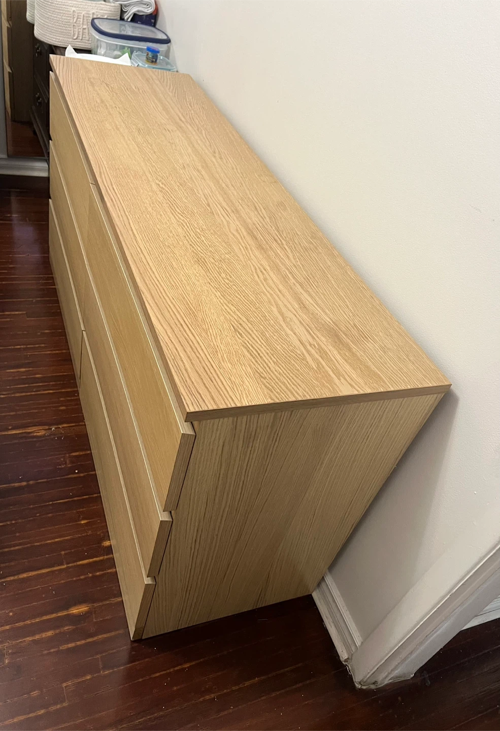 Wooden Dresser with Six Drawers - photo 2