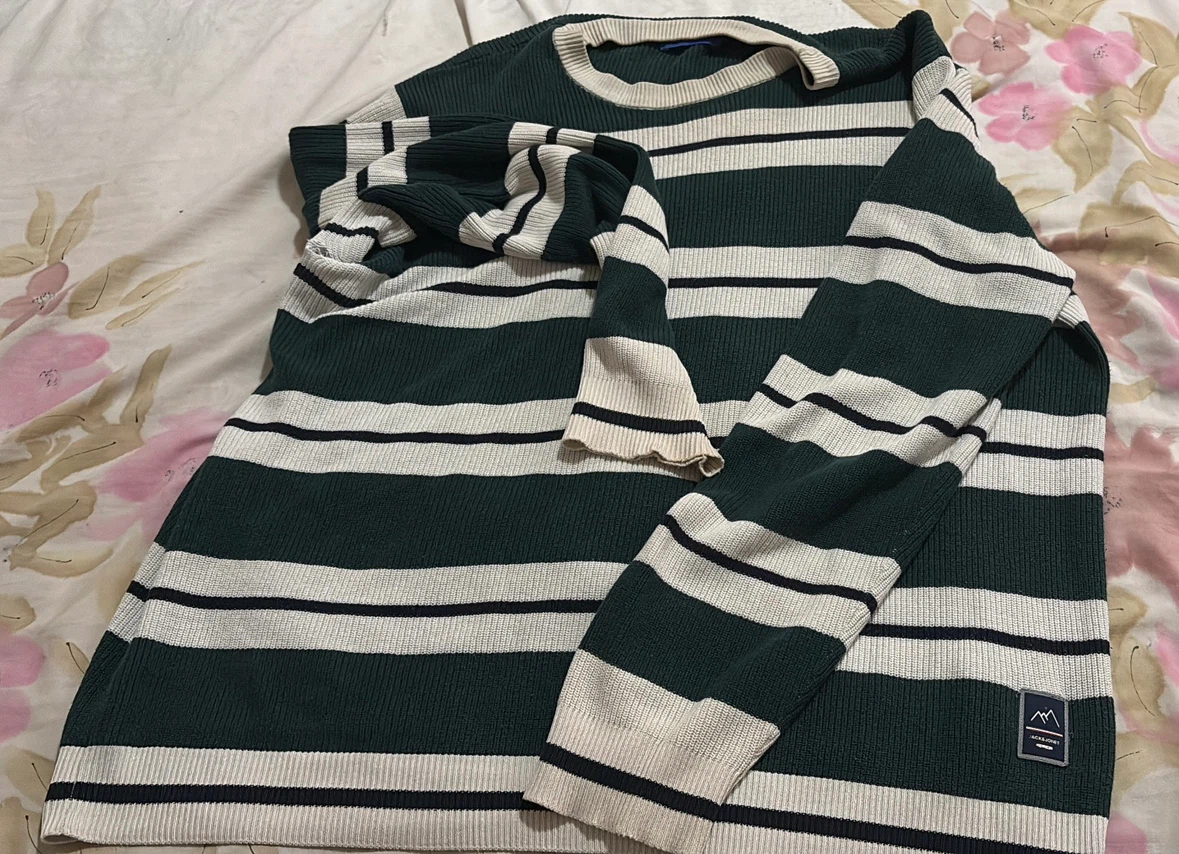 Jack & Jones Striped Sweater XL - photo 3