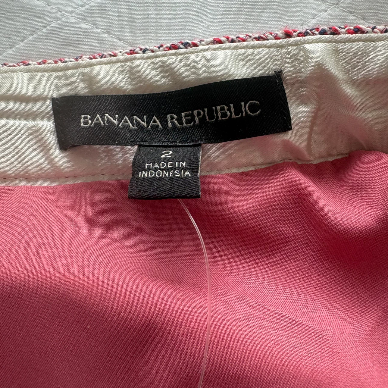 NWT Banana Republic Tweed Skirt Size 2 - photo 4
