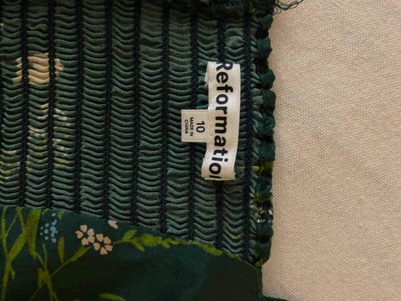 Reformation Floral Smocked Camisole - photo 3