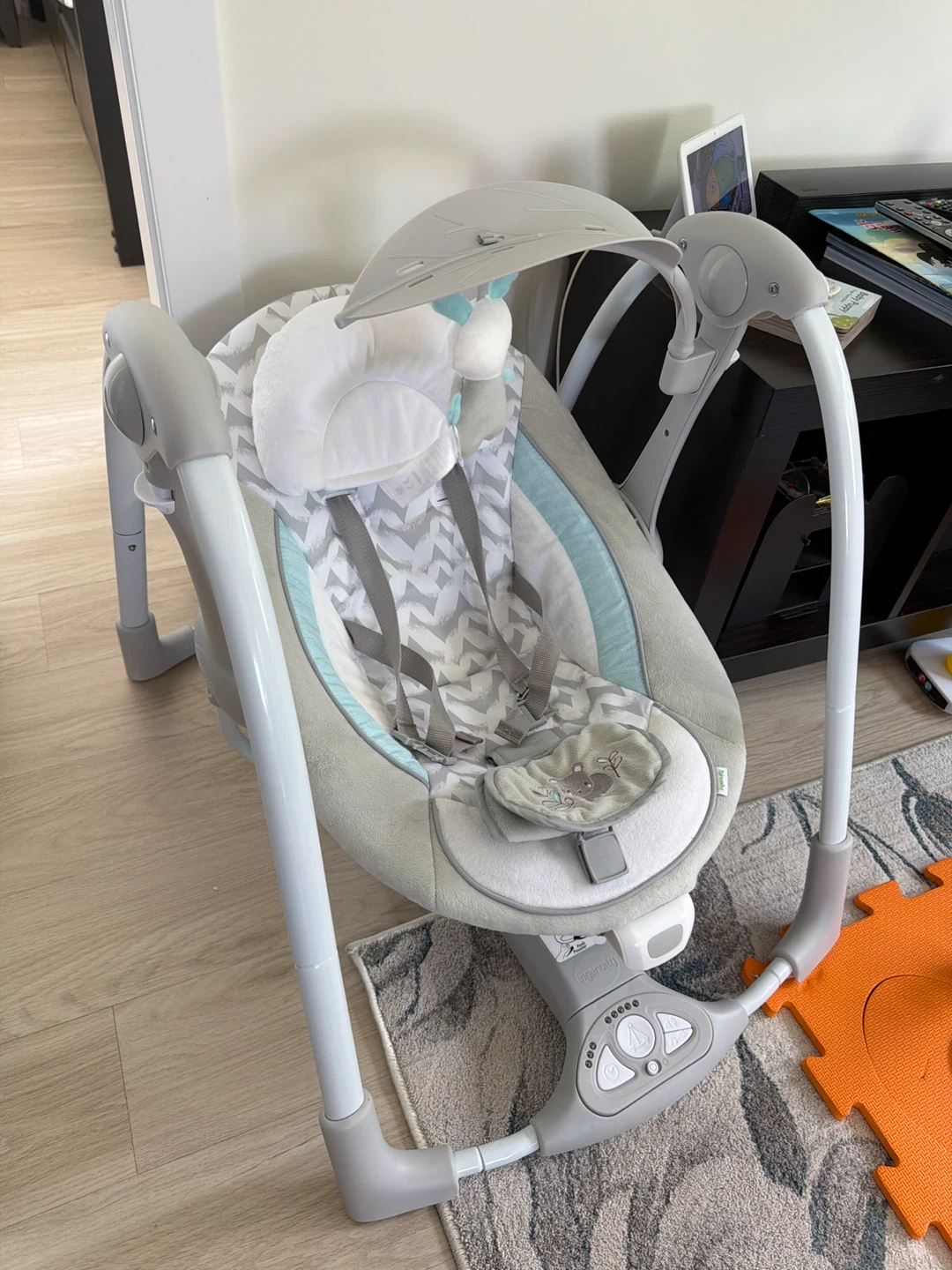 Ingenuity ConvertMe Swing-2-Seat Portable Swing
