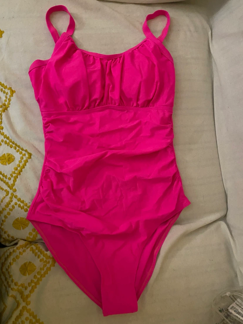 Bright Pink One-Piece Swimsuit