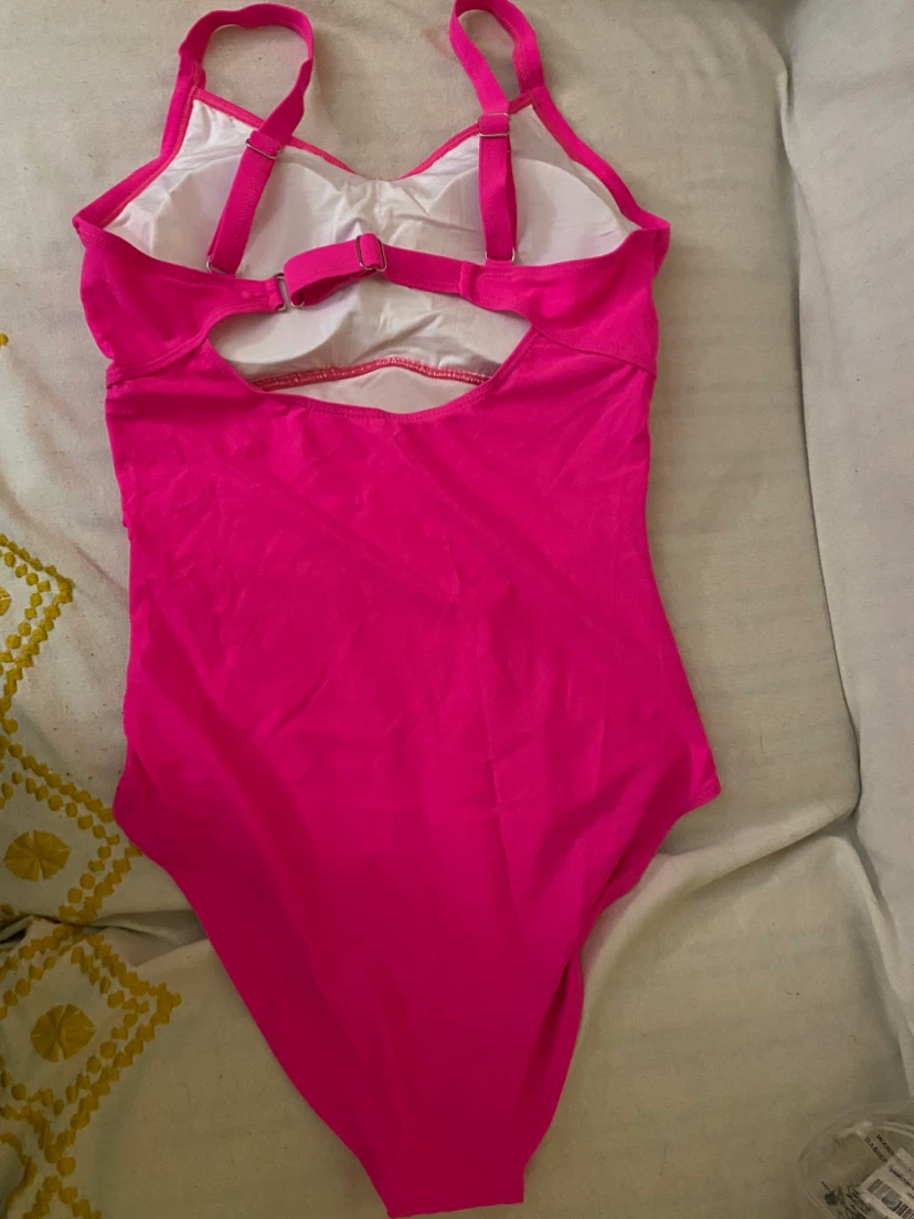 Bright Pink One-Piece Swimsuit - photo 2