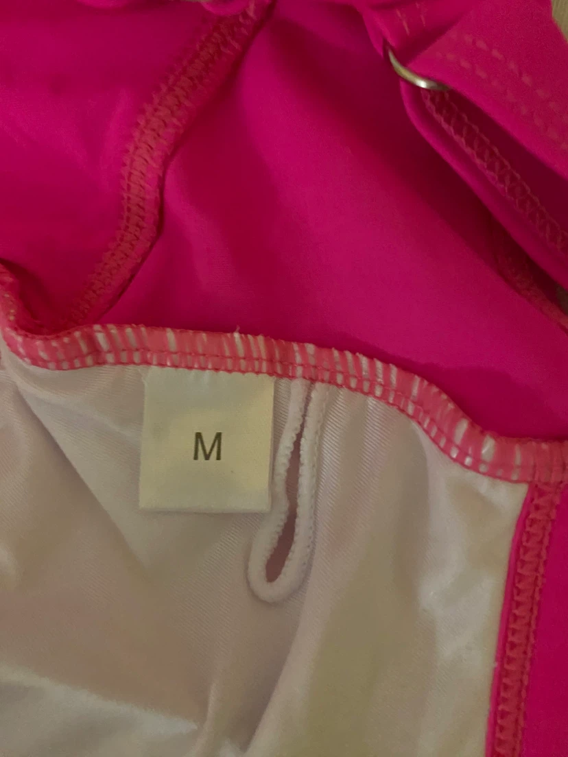 Bright Pink One-Piece Swimsuit - photo 4