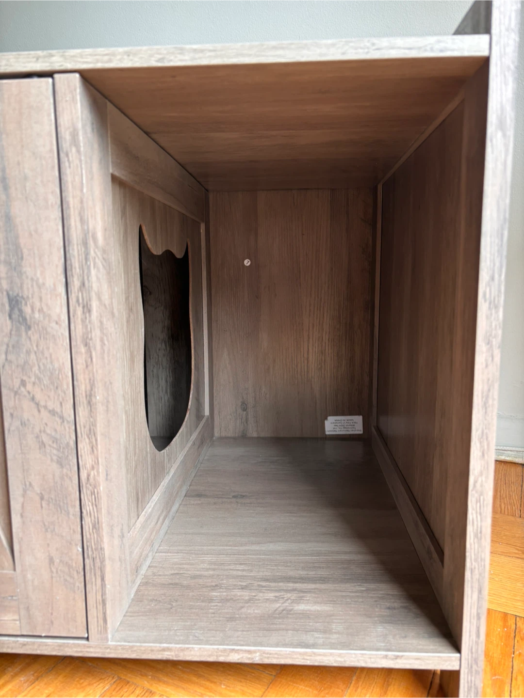 Hidden Cat Litter Box Enclosure / Litter Box Furniture - photo 4