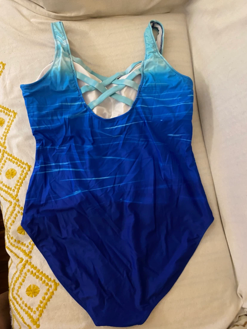 Blue Ombre Swimsuit - photo 2
