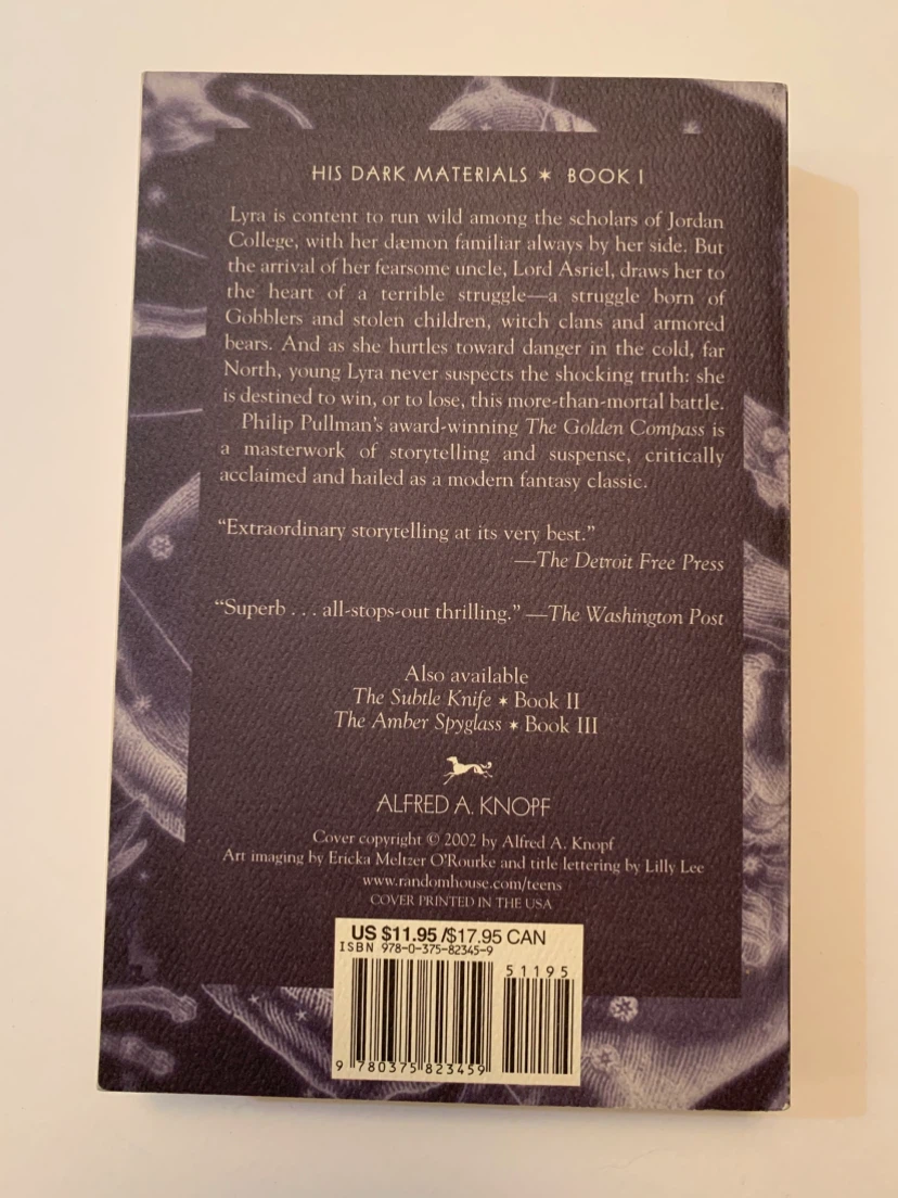 His Dark Materials Trilogy Box Set by Philip Pullman - photo 5