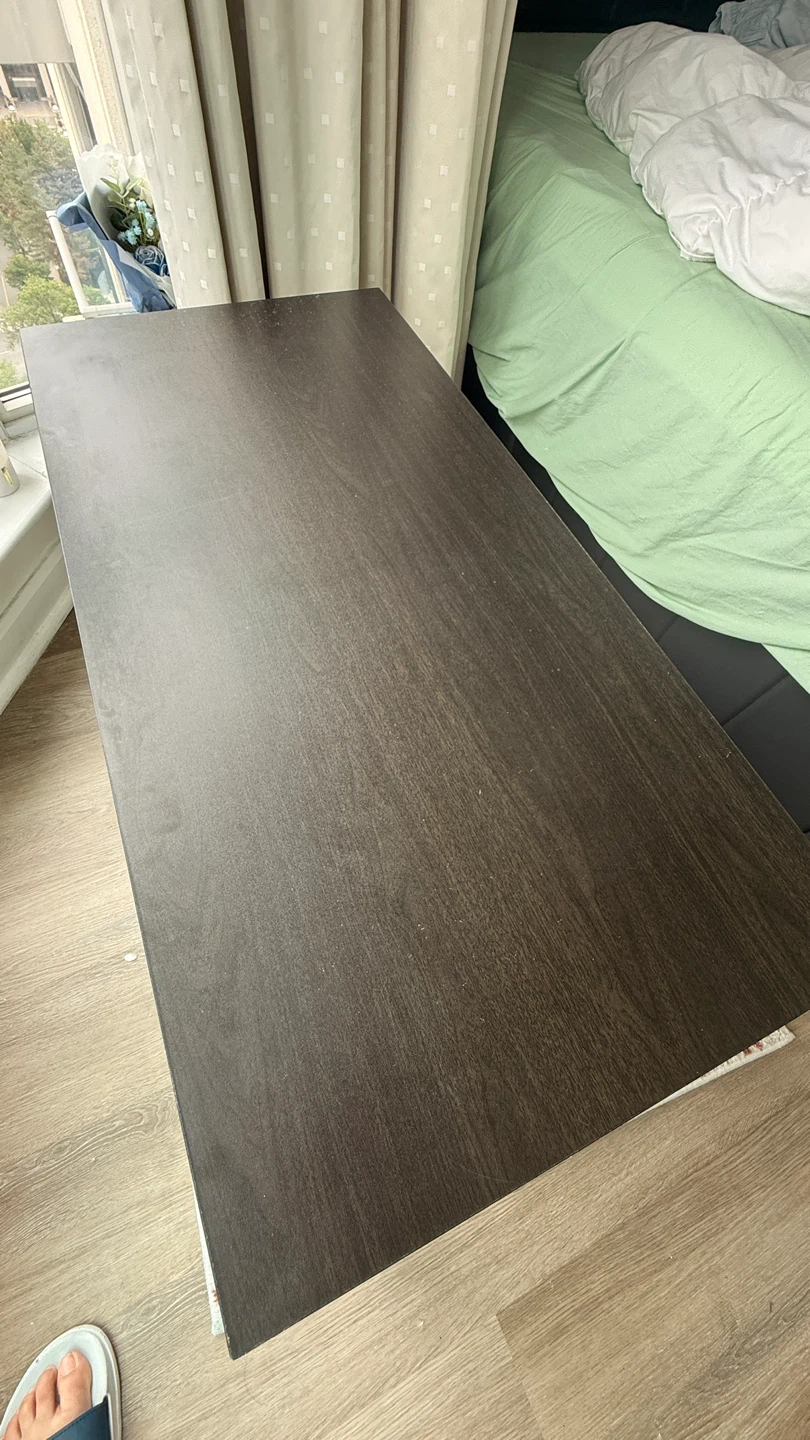 Dark Brown Coffee Table(Quick Assembly, Easy Disassembly)
