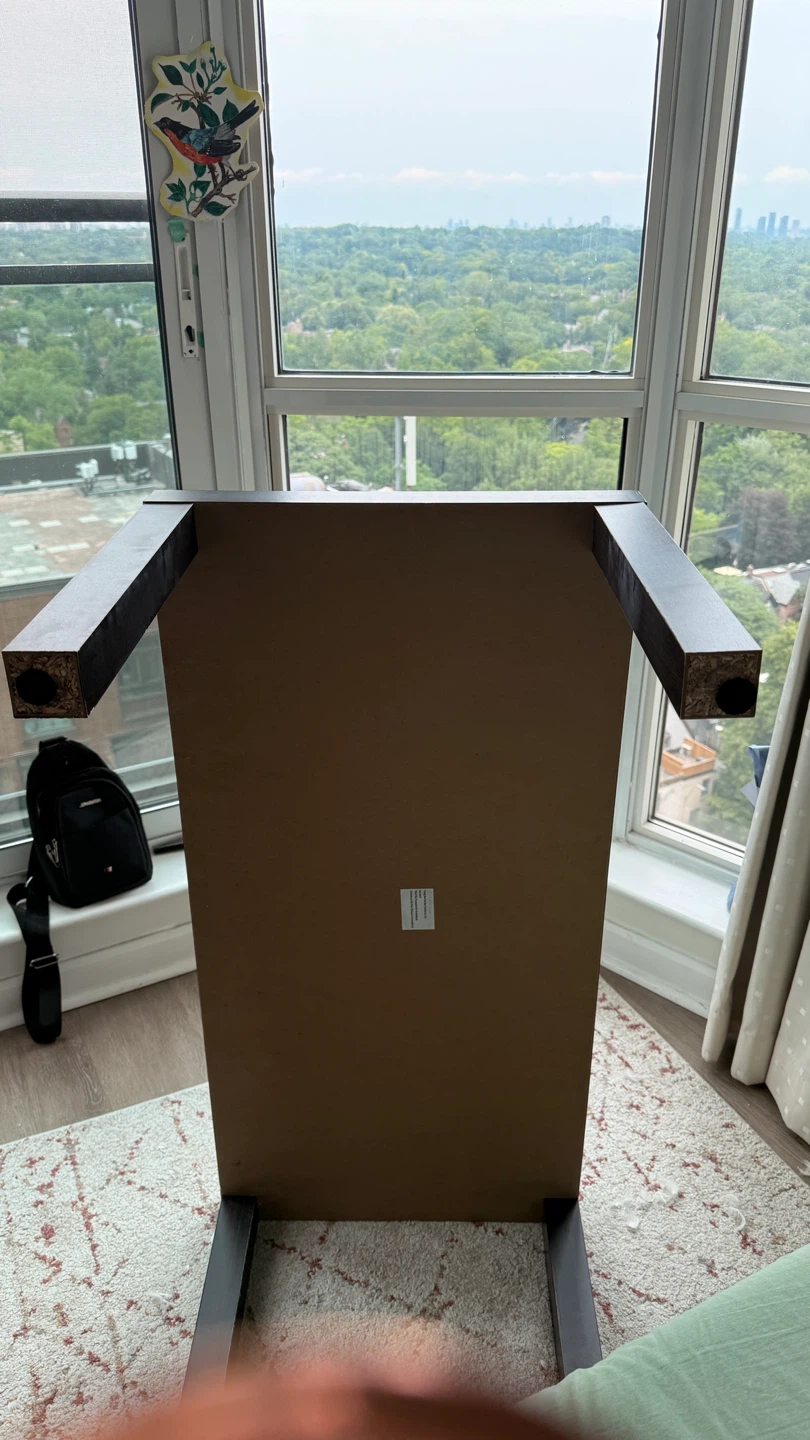 Dark Brown Coffee Table(Quick Assembly, Easy Disassembly) - photo 3