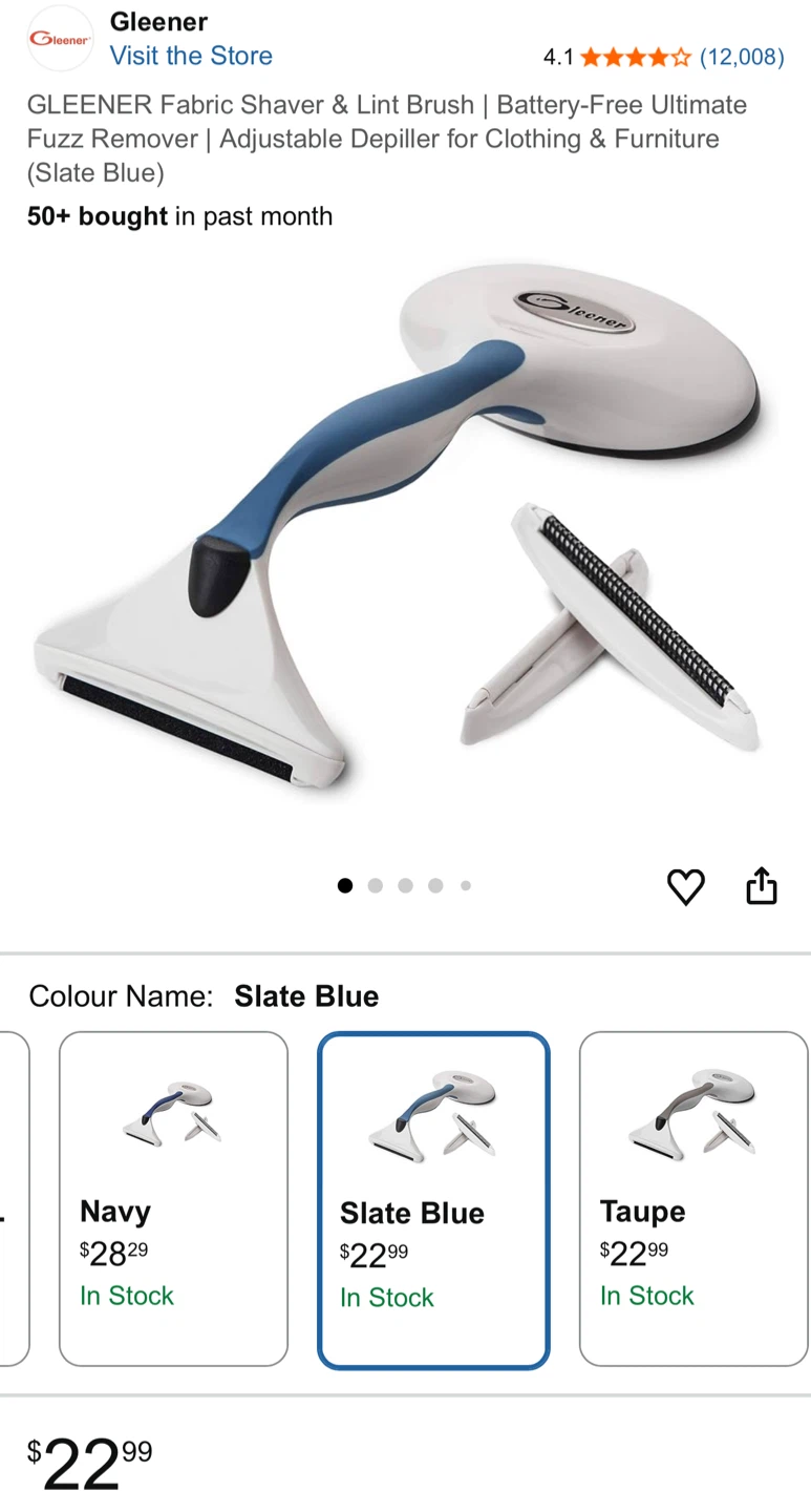 Gleaner Fabric Shaver & Lint Brush - photo 2