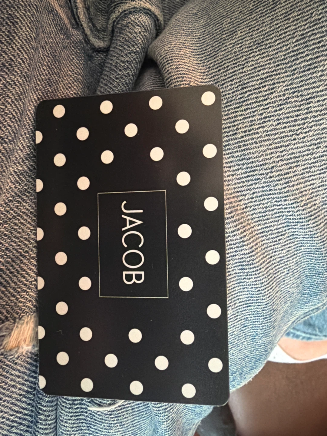 Jacob 50$ gift card
