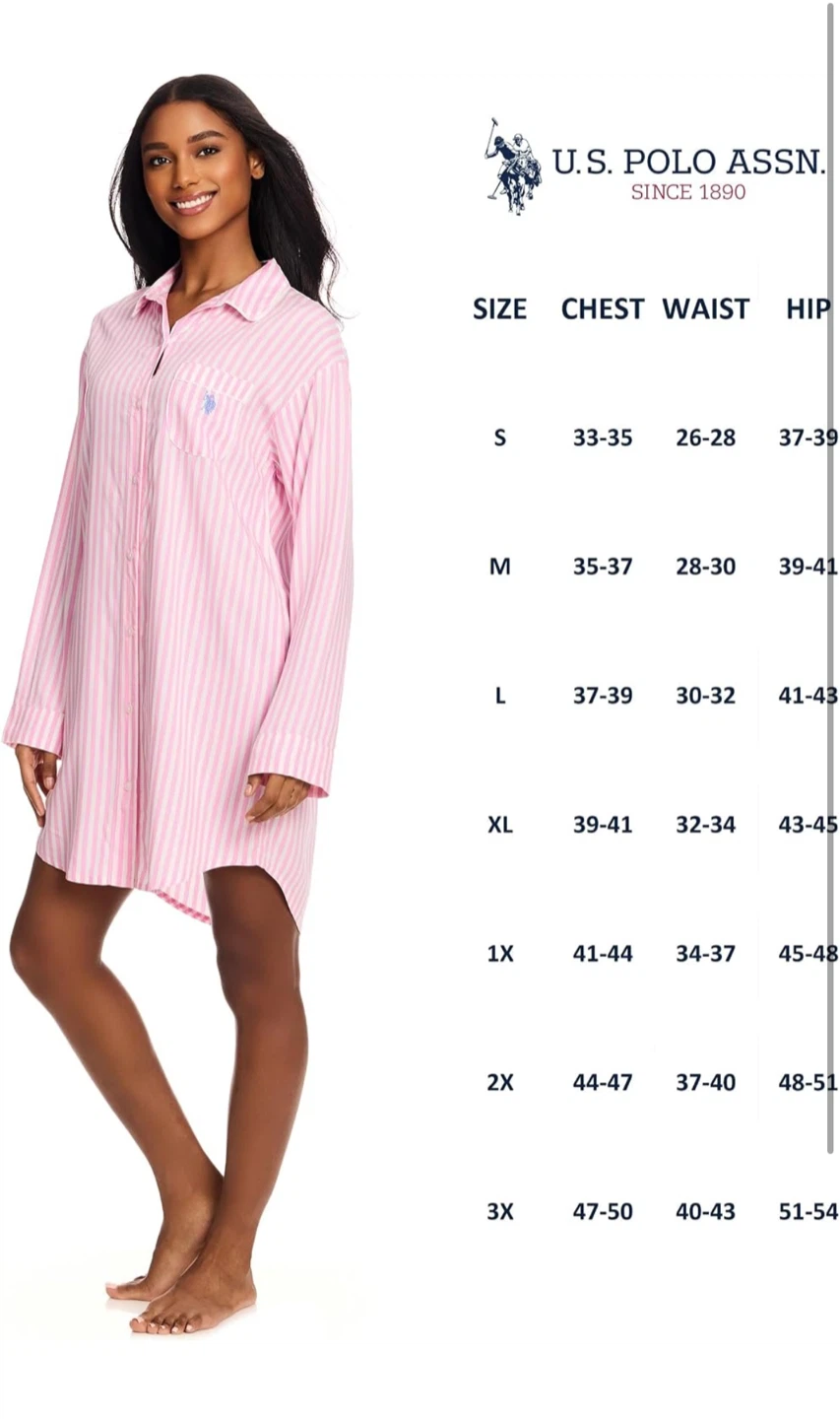U.S. POLO ASSN. Striped Nightshirt - XL - photo 2