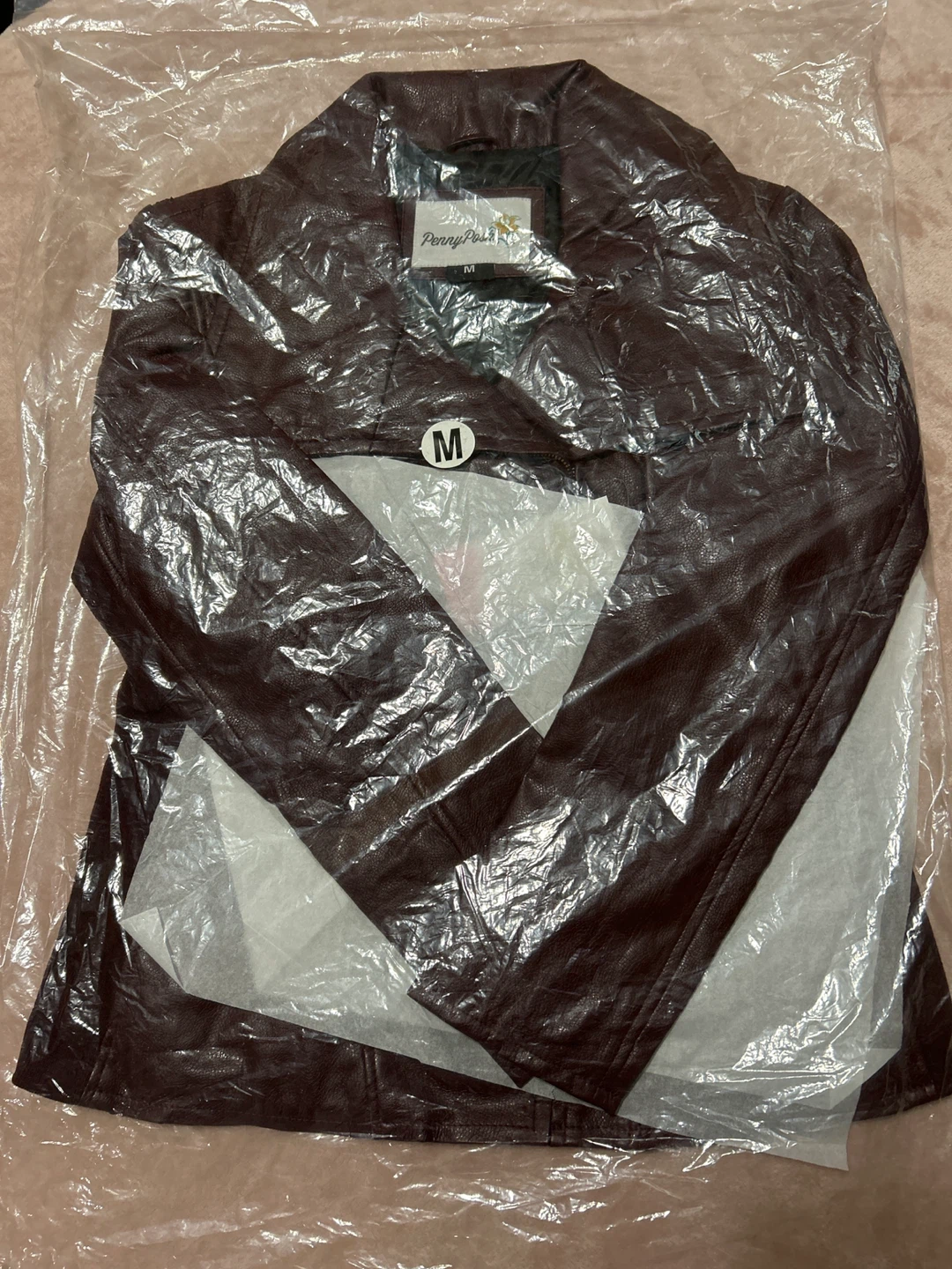 Penny Posh Faux Leather Jacket