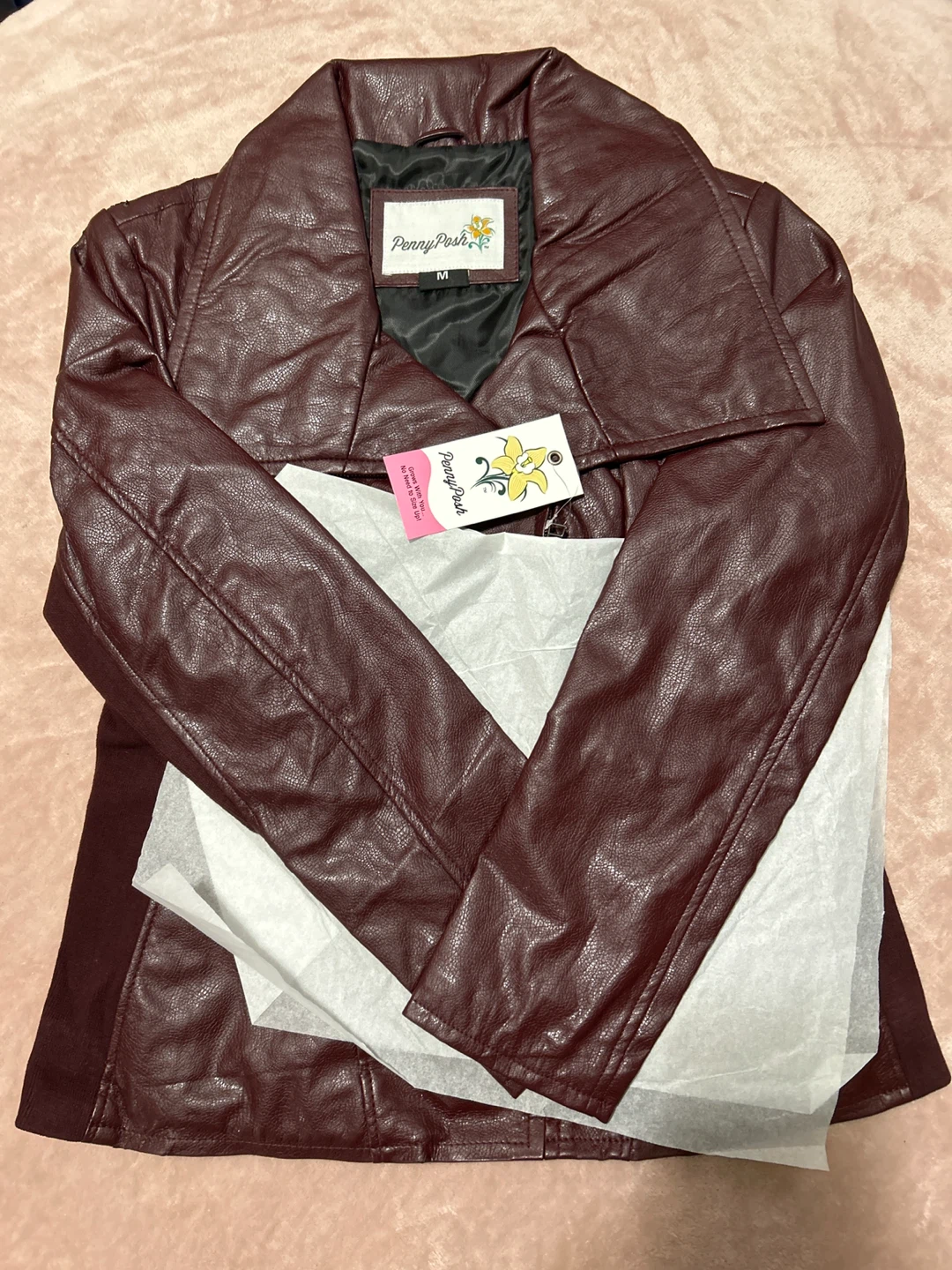 Penny Posh Faux Leather Jacket - photo 2