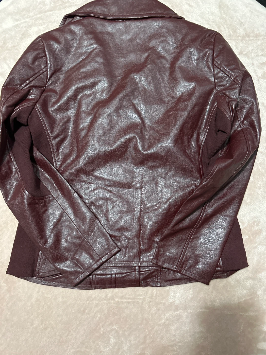 Penny Posh Faux Leather Jacket - photo 3