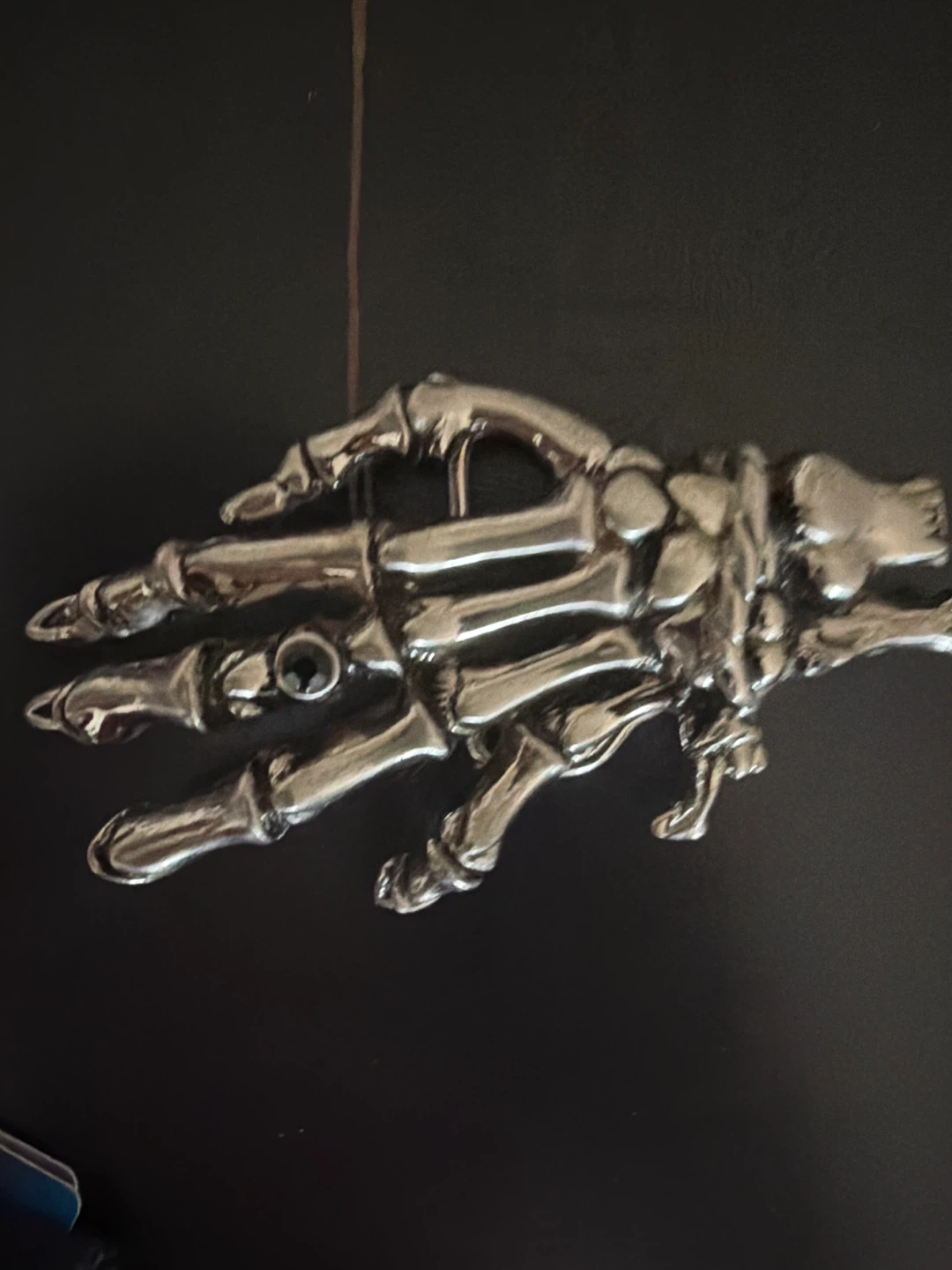 Skeleton Hand and Bulldog Belt Buckles - photo 3
