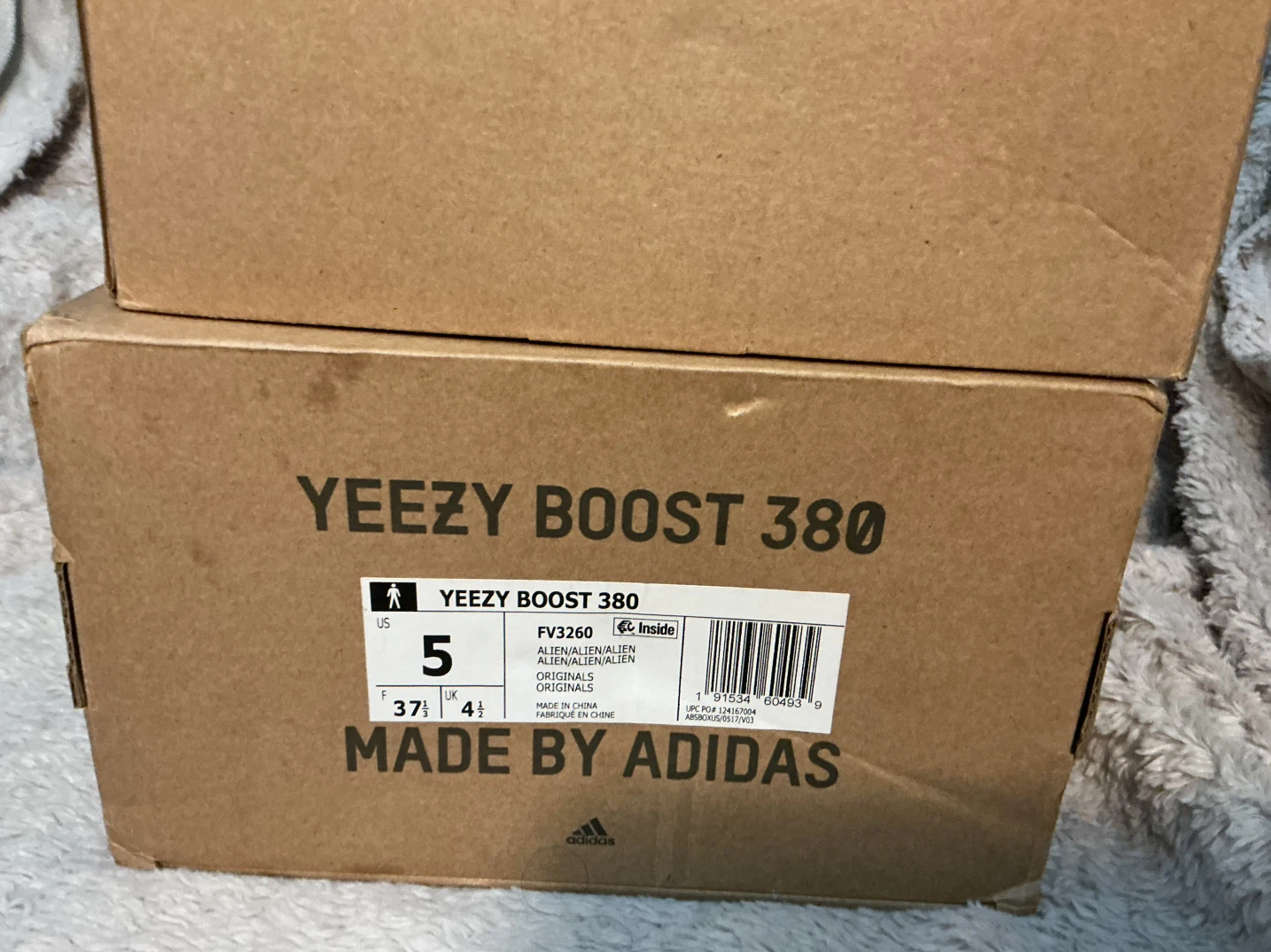 Adidas Yeezy Boost 380 "Alien" Sneakers - photo 3