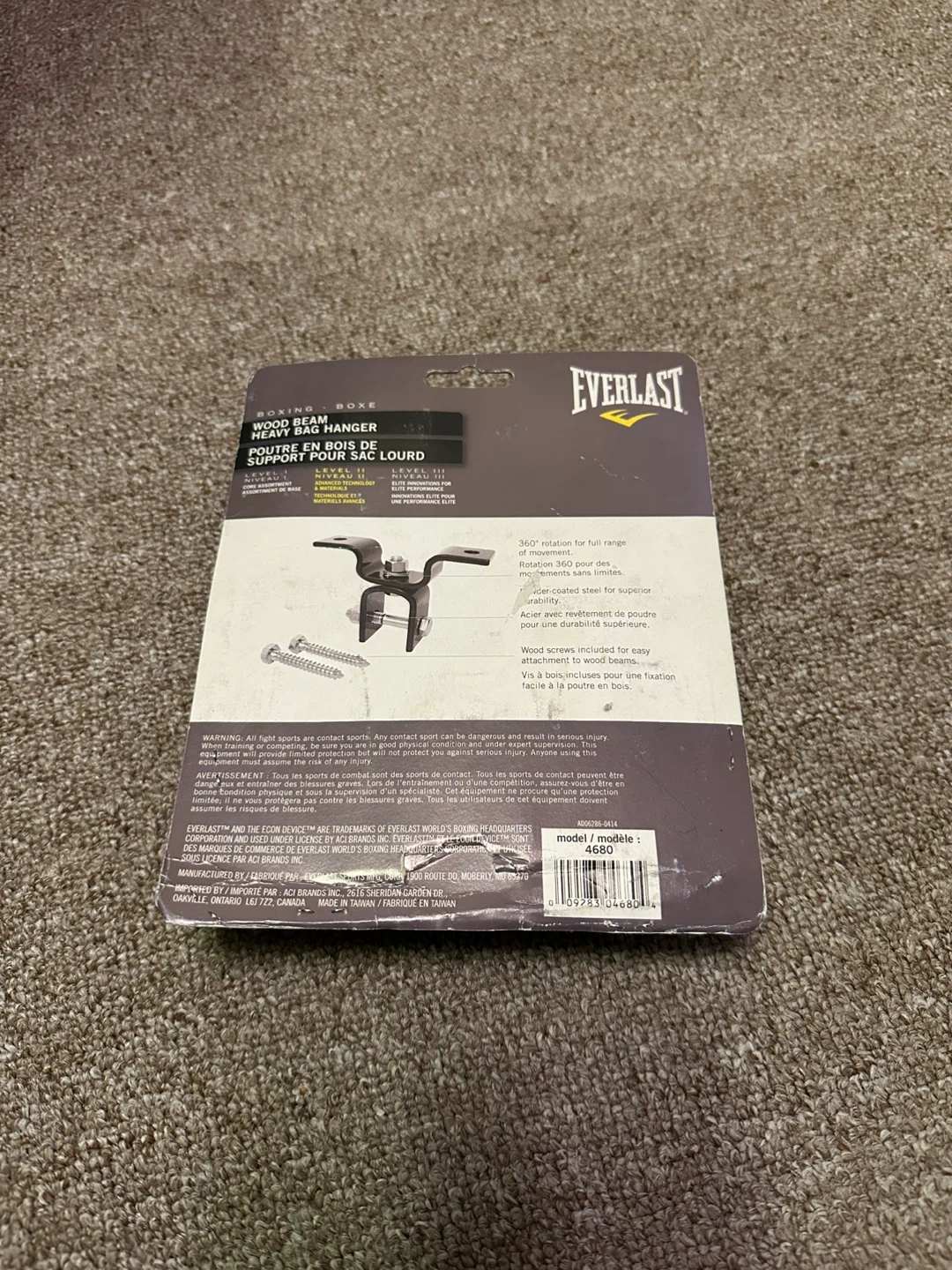Everlast Wood Beam Heavy Bag Hanger - photo 2