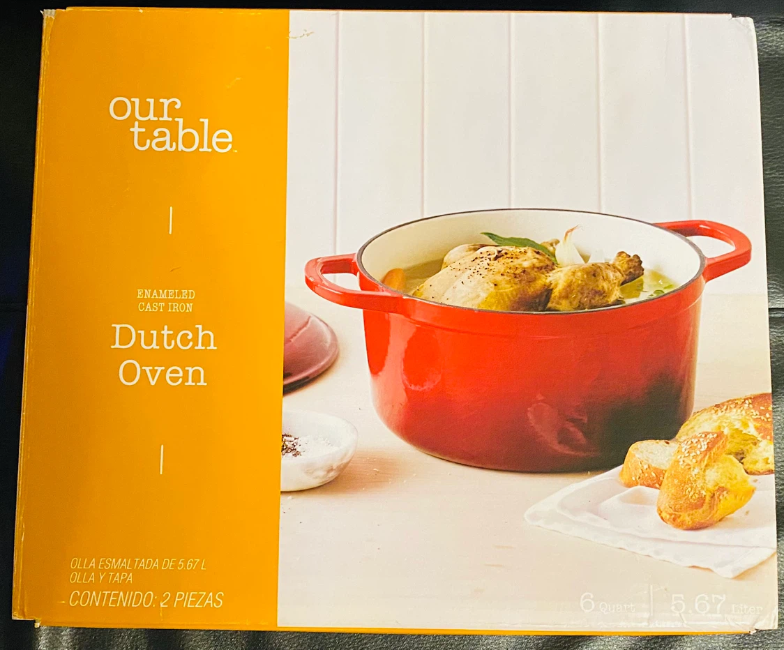 🍲 New Cast Iron Dutch Oven –Dune Finish | Heat Retention