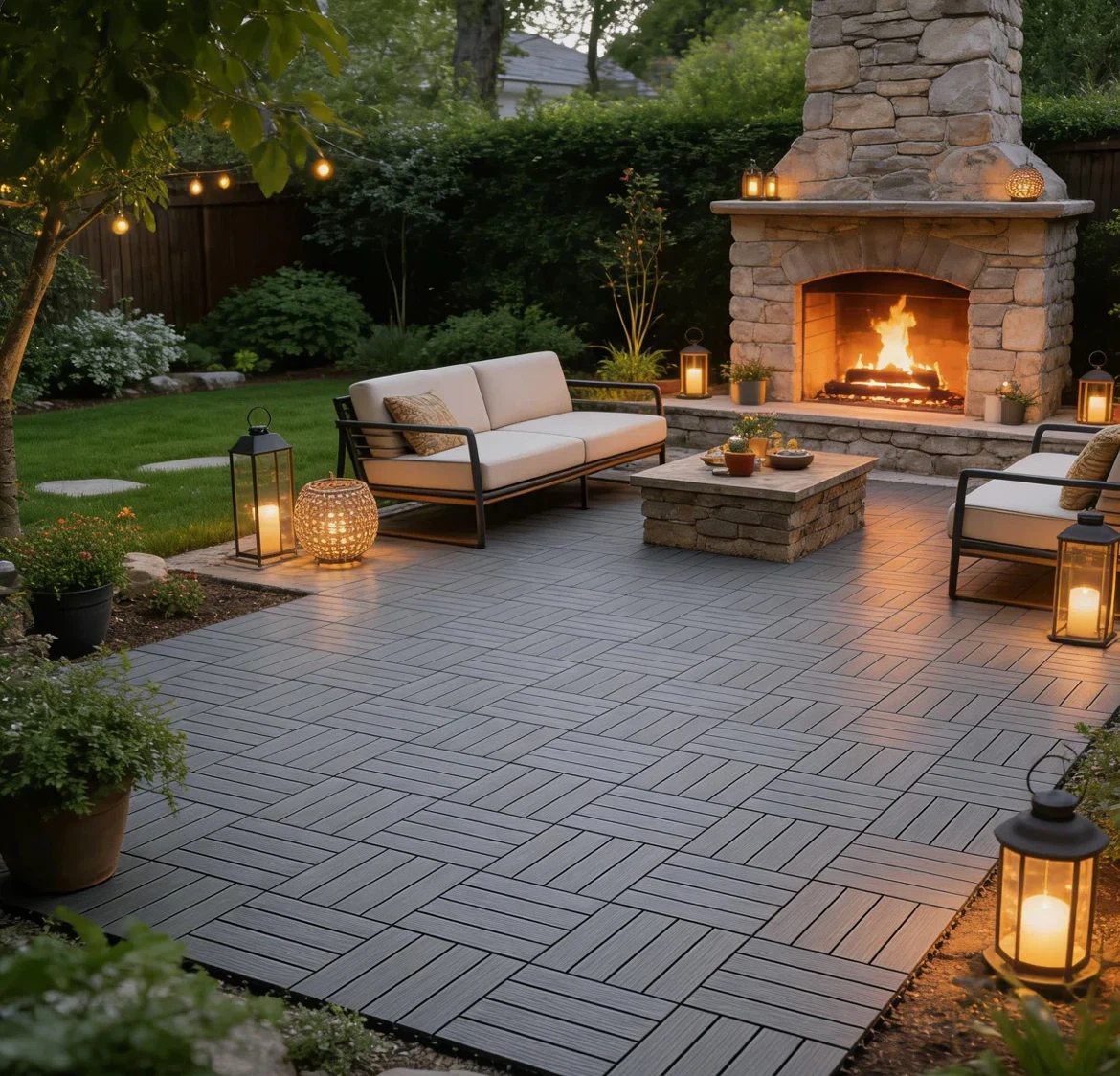 Outdoor Patio Deck Tiles