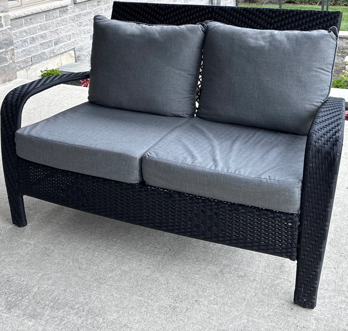 Patio Wicker Furniture Set with Cushions - photo 3