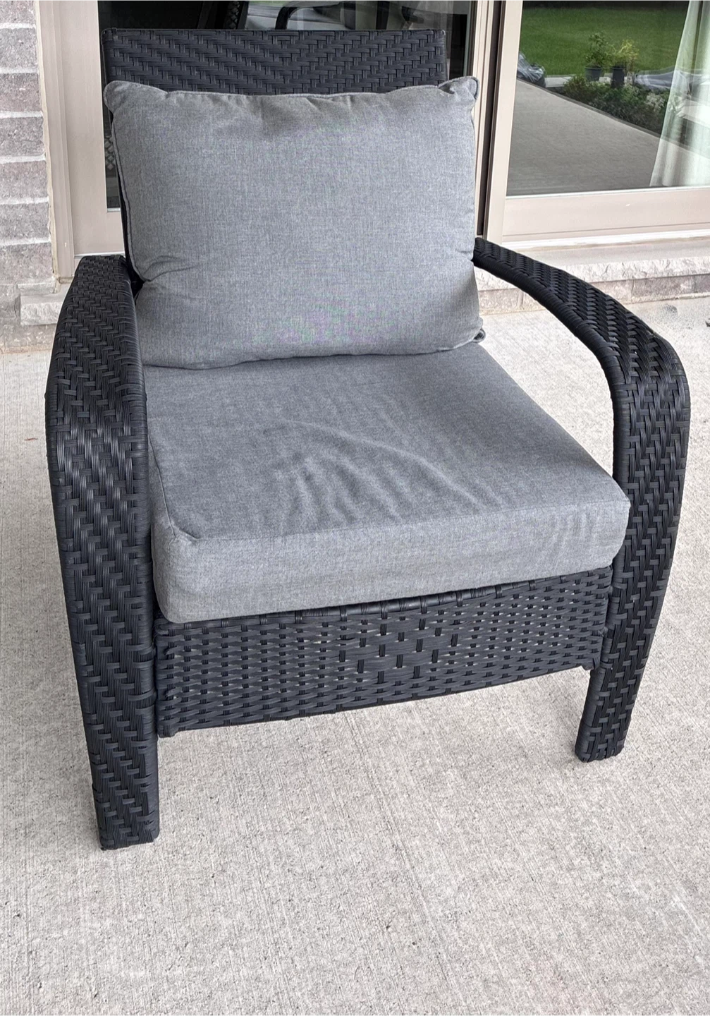 Patio Wicker Furniture Set with Cushions - photo 4
