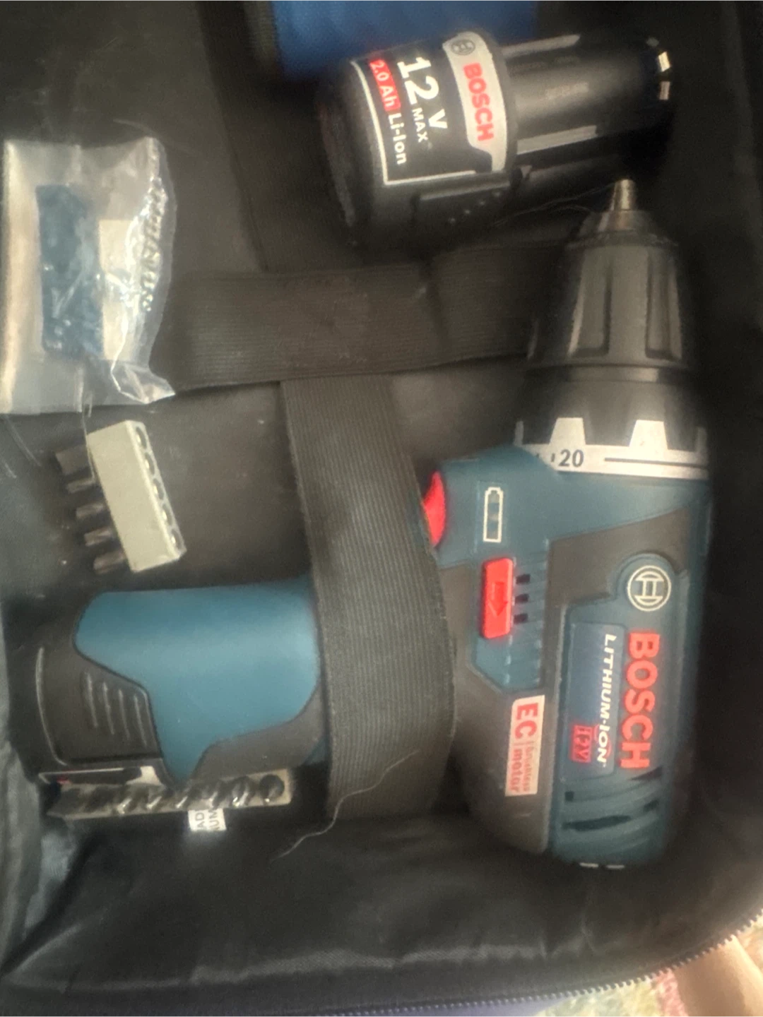 Bosch 12V Lithium-Ion Drill Set with Bits