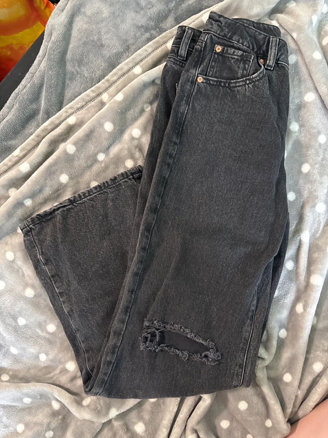 Garage Women's Black Ripped Jeans