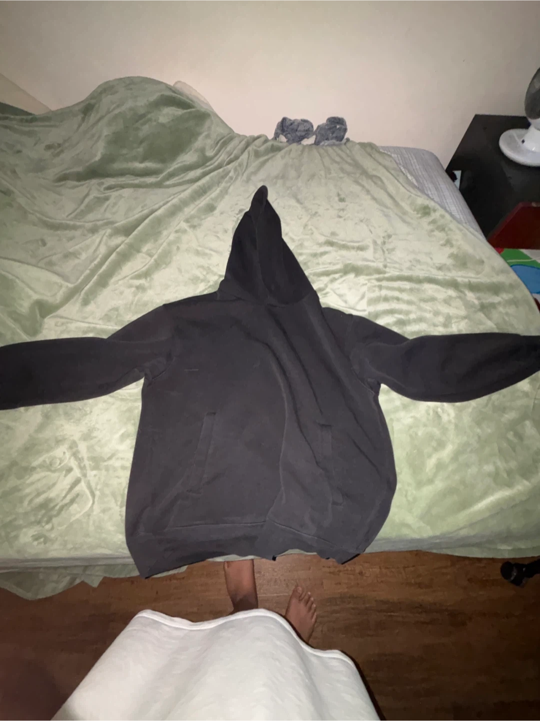 Uniqlo c  Black Hooded Sweatshirt