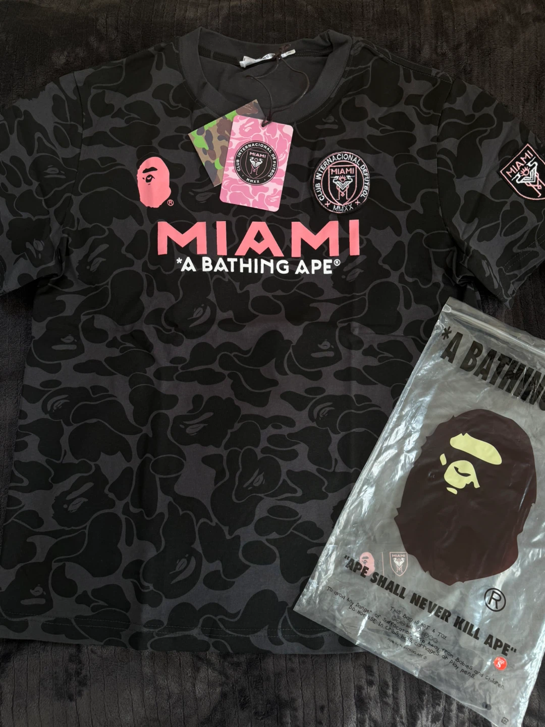 A Bathing Ape x Inter Miami CF T-Shirt
