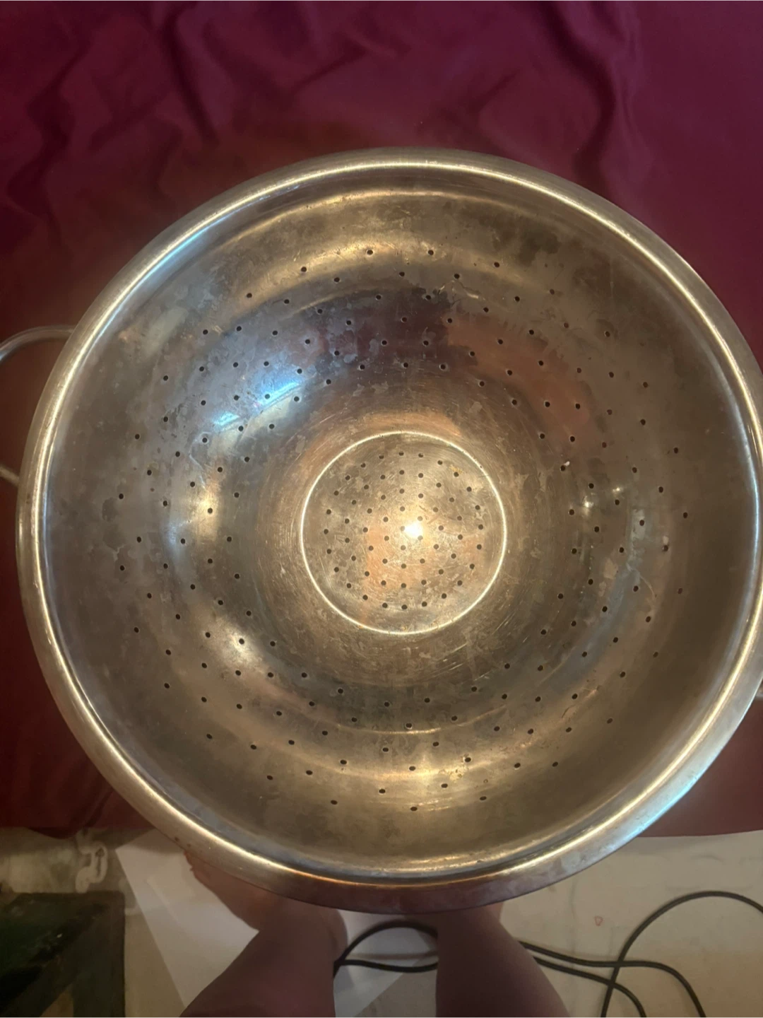 Metal Colander with Handles