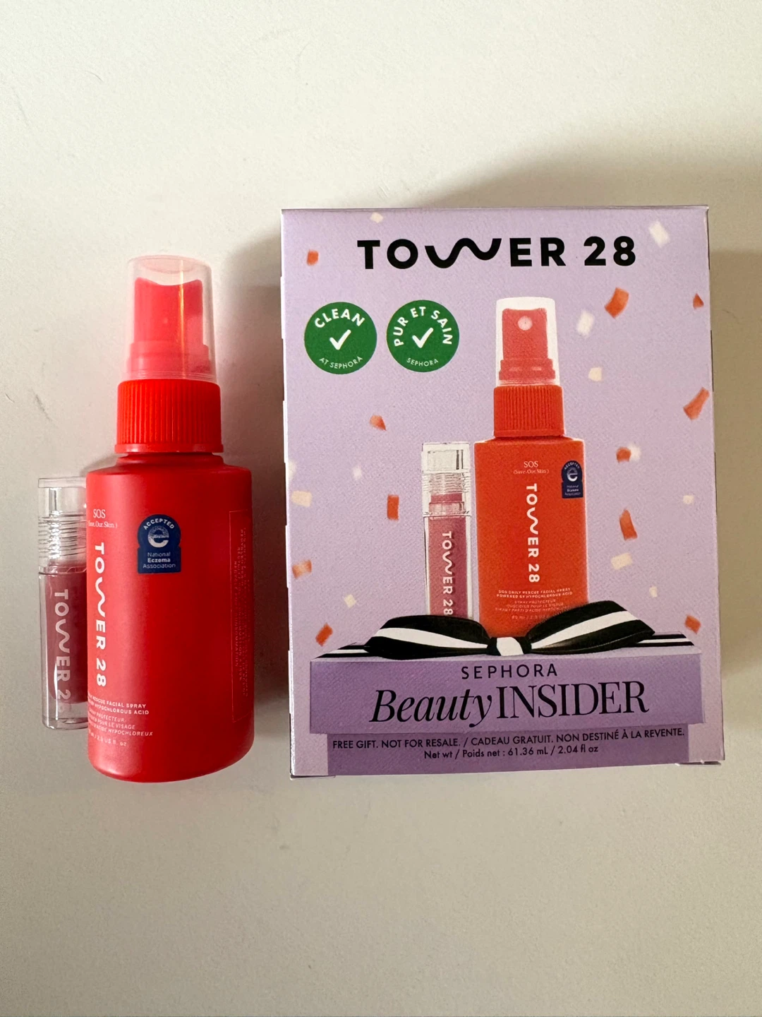 New Sephora Bday gift Tower 28 Beauty  Everyday Must Duo