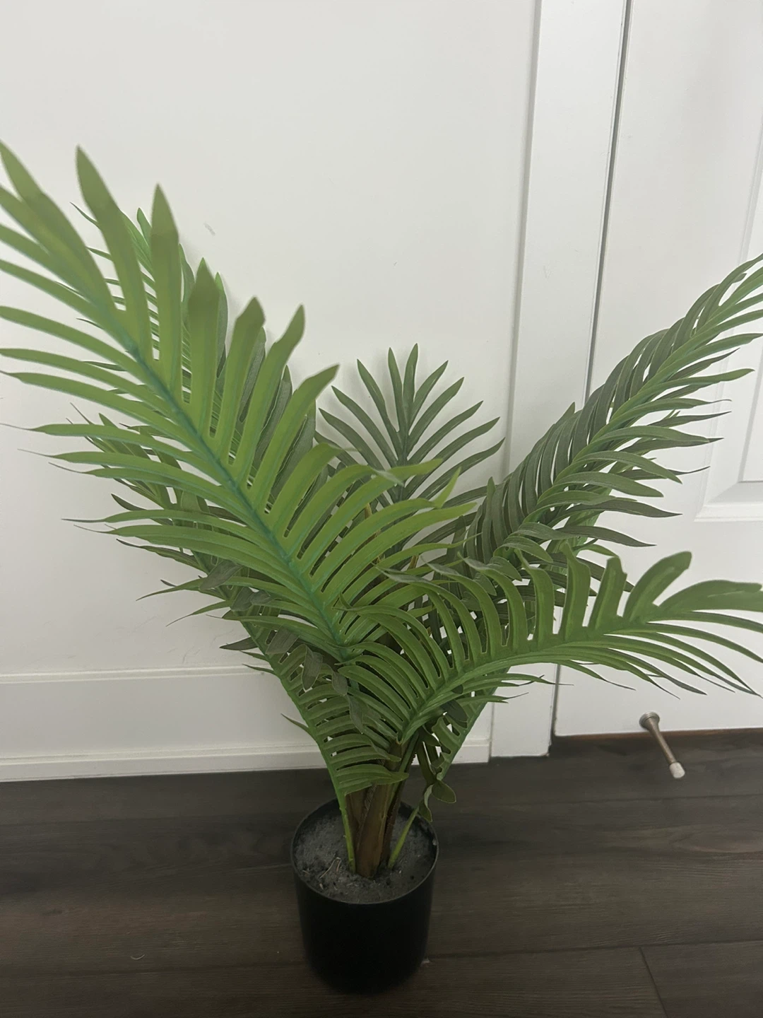 Artificial Palm Plant in Black Pot - photo 2