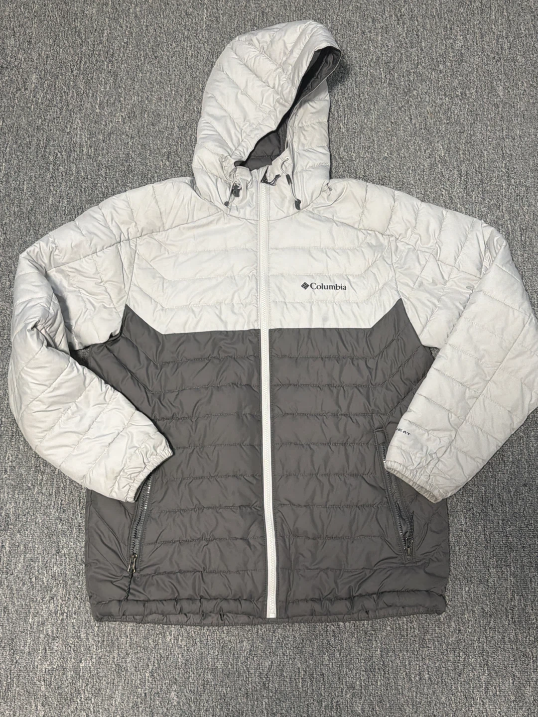 Columbia Jacket -Grey/White