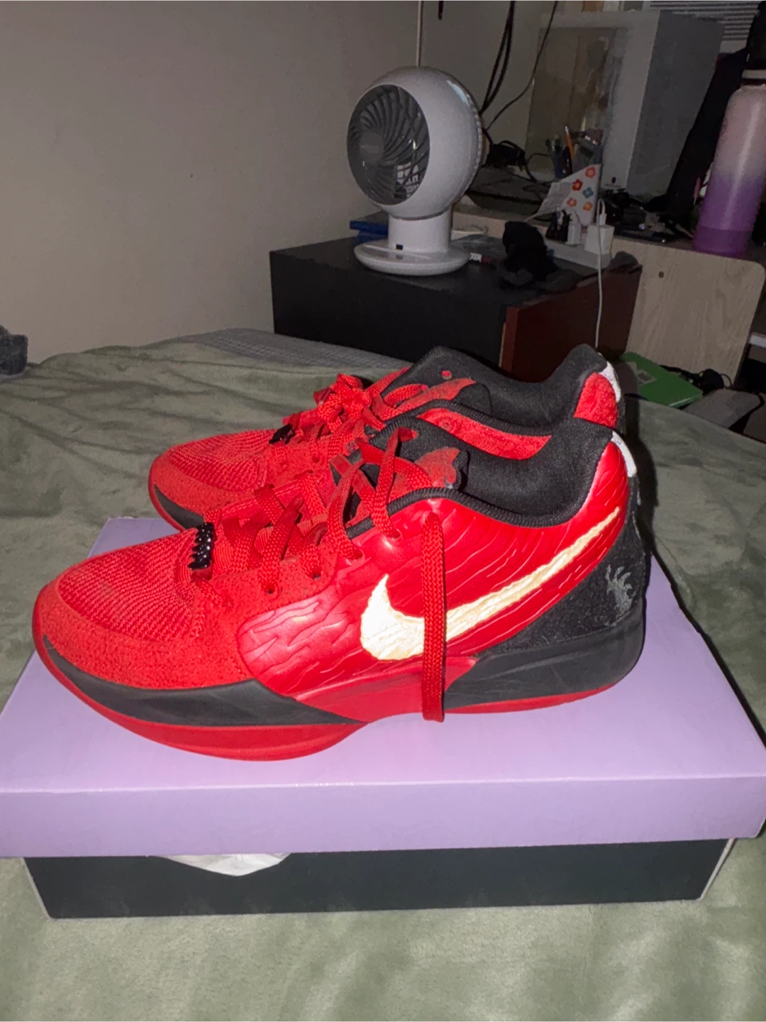 Nike Ja  morant 2 Men's Basketball Shoes Red Size 8.5 - photo 2