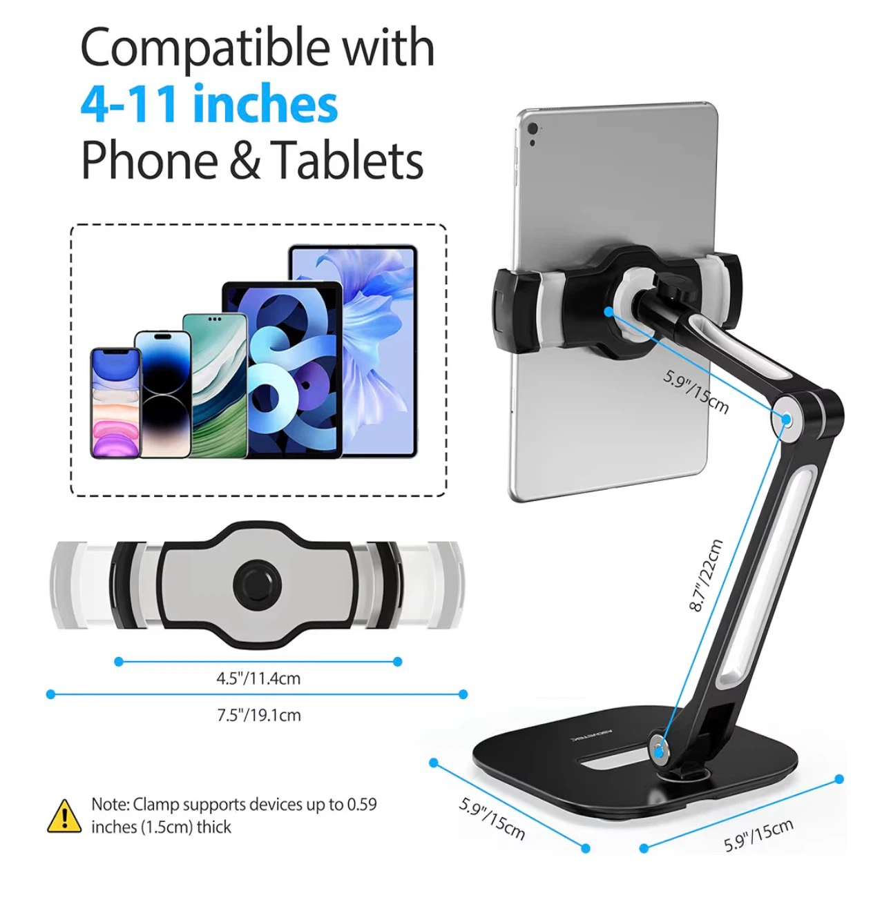 iPad / Tablet Stand - Black - photo 2