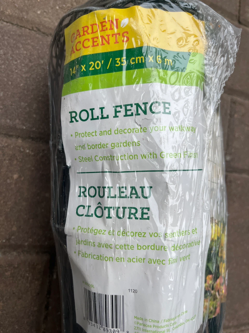 Garden Accents Roll Fence 14" x 20'