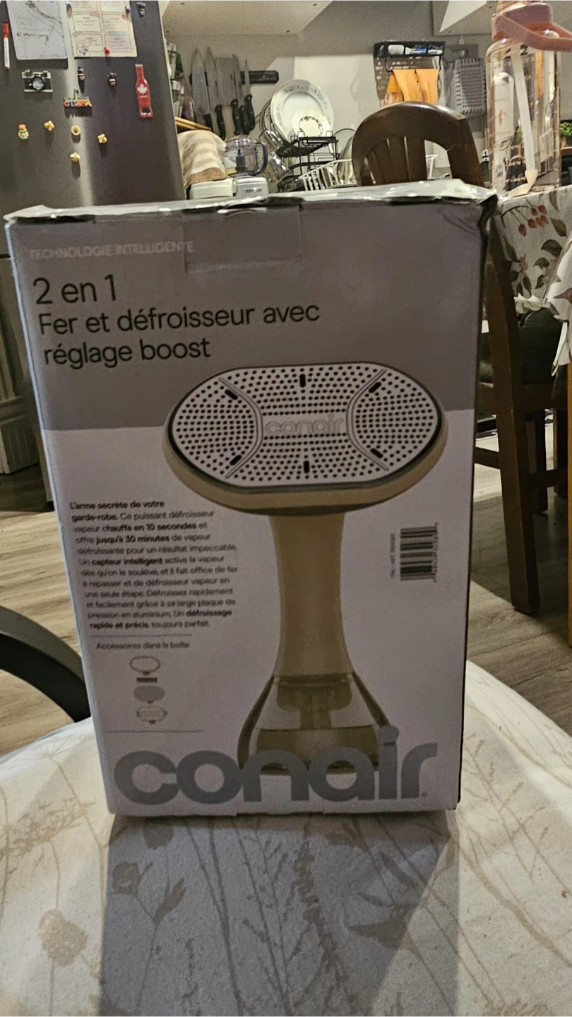 Conair 2-in-1 Garment Steamer and Iron with Boost - photo 2
