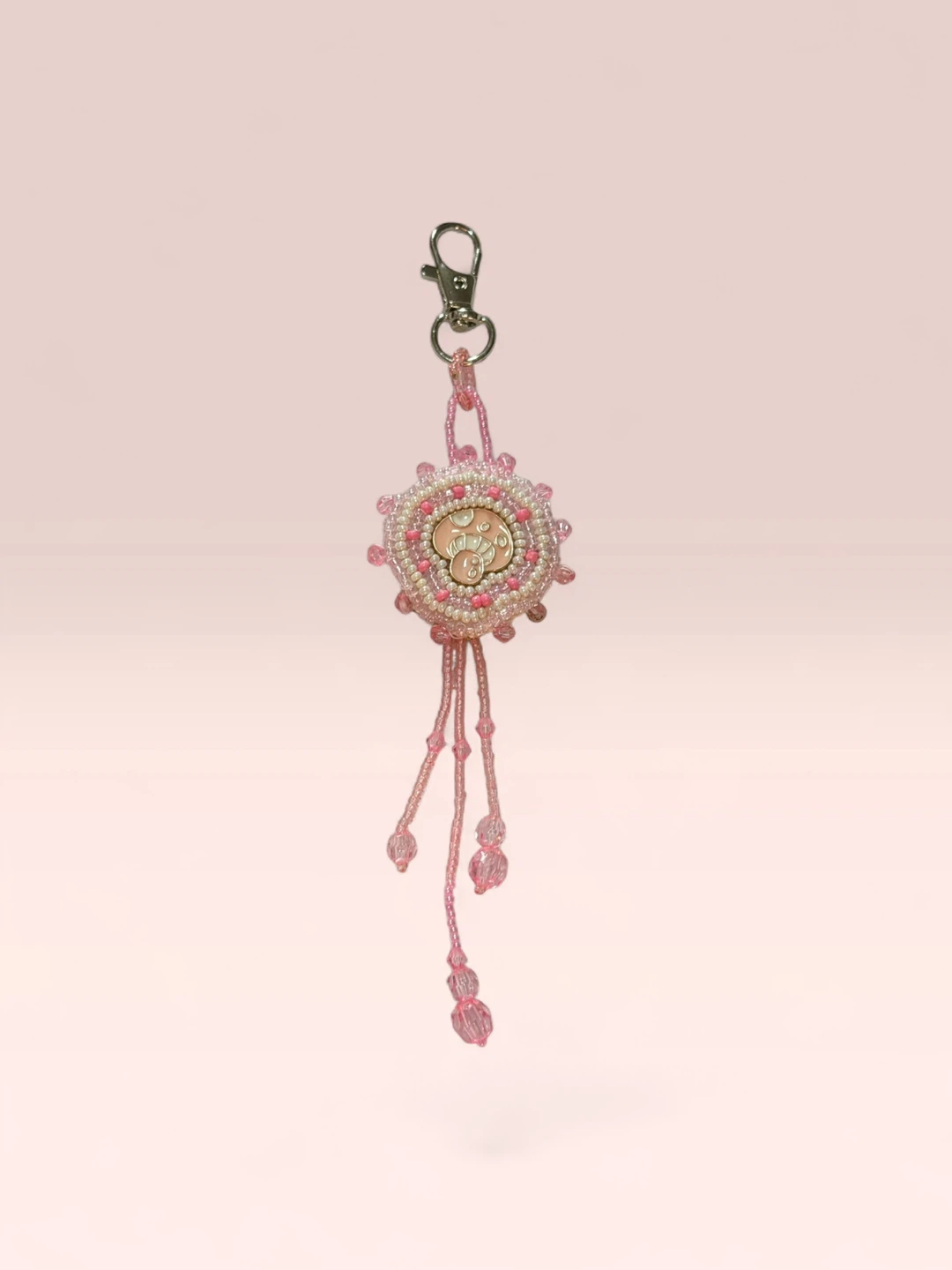 Beaded keychain