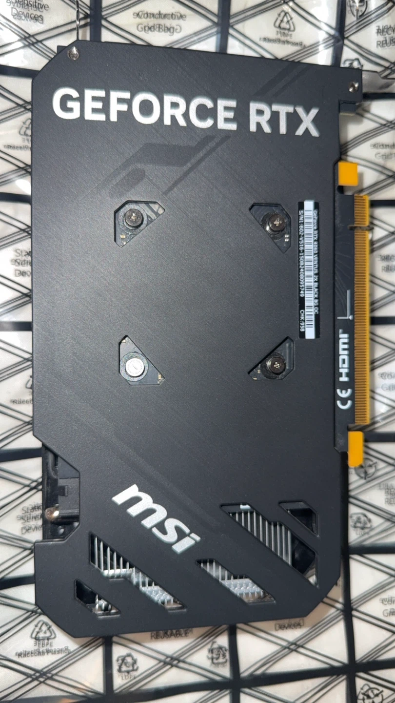MSI GeForce RTX 4060 Ti VENTUS 2X BLACK 8G OC - photo 2