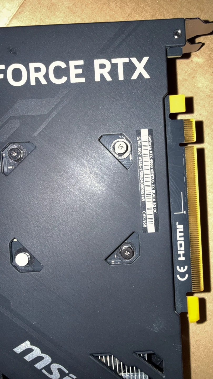 MSI GeForce RTX 4060 Ti VENTUS 2X BLACK 8G OC - photo 4