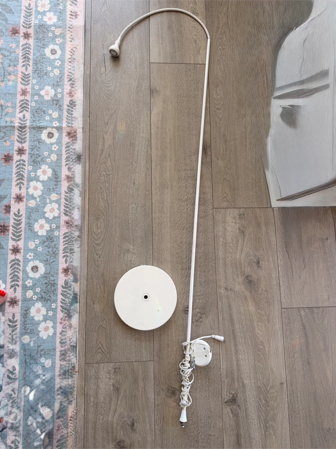 IKEA vintage IKEA NÄVLINGE LED Floor Lamp – White