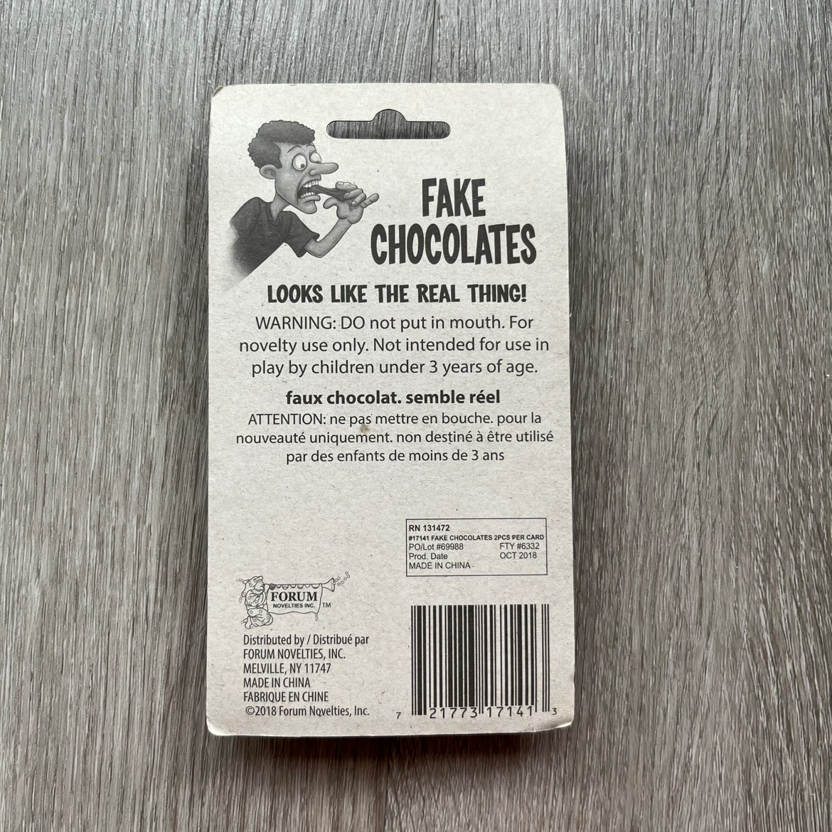 Novelties Fake Chocolates - photo 2