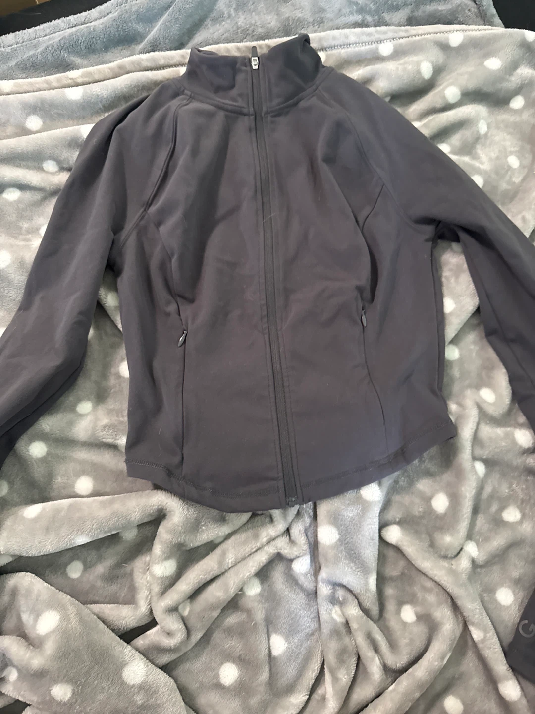 Grey Full Zip Jacket