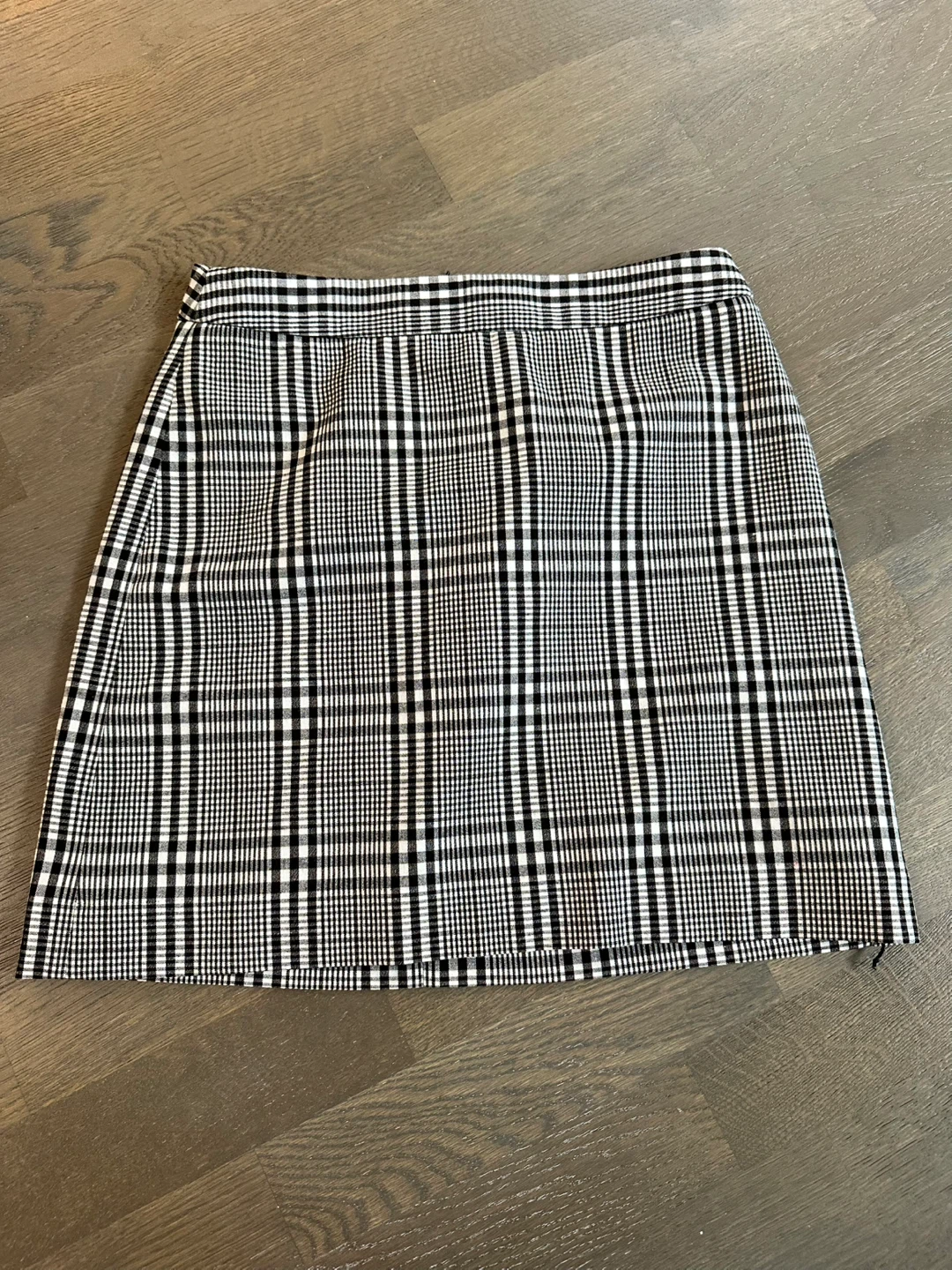 🇰🇷8 Seconds Plaid A-Line Mini Skirt
