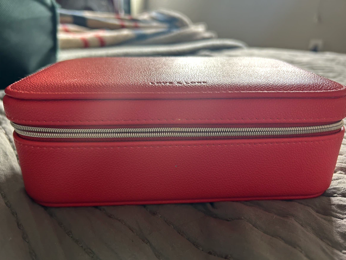 Love & Lore Red Jewellery Travel Case - photo 5