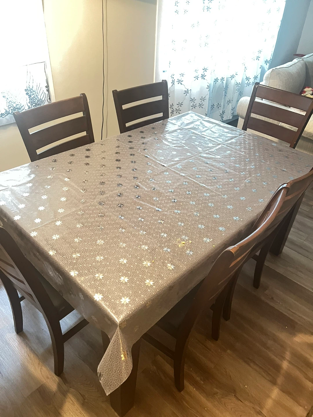 Wooden Dining Chairs (Set of 6)