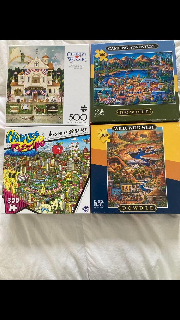 Jigsaw Puzzles - Shimmer & Shine, Dowdle, Charles Fazzino - photo 2